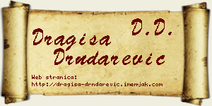 Dragiša Drndarević vizit kartica